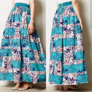ANTHROPOLOGIE Moulinette Soeurs Novella Full Maxi Skirt Tulle Size 2
